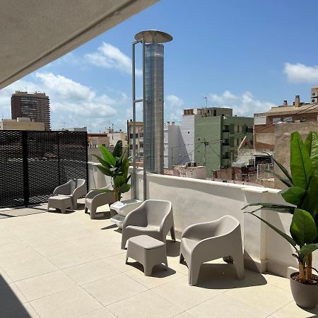 Apartamentos Breton 17 Suite Con Terraza Alicante Eksteriør billede